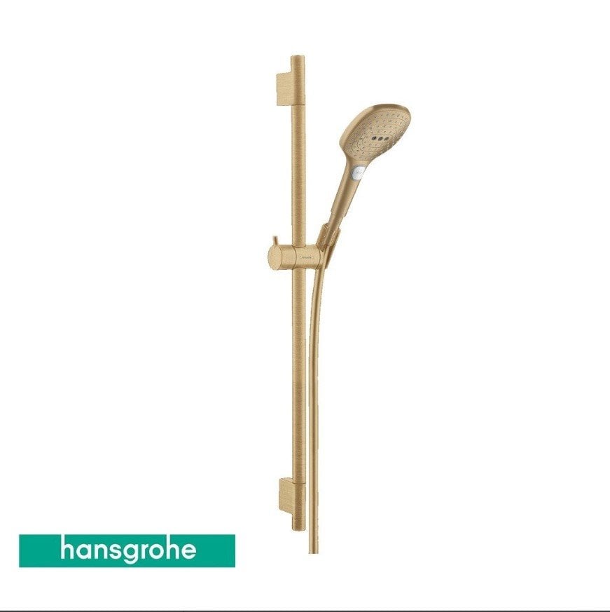 Hansgrohe Raindance Select E 120 3 Jet Sürülü Duş Takımı Mat Bronz